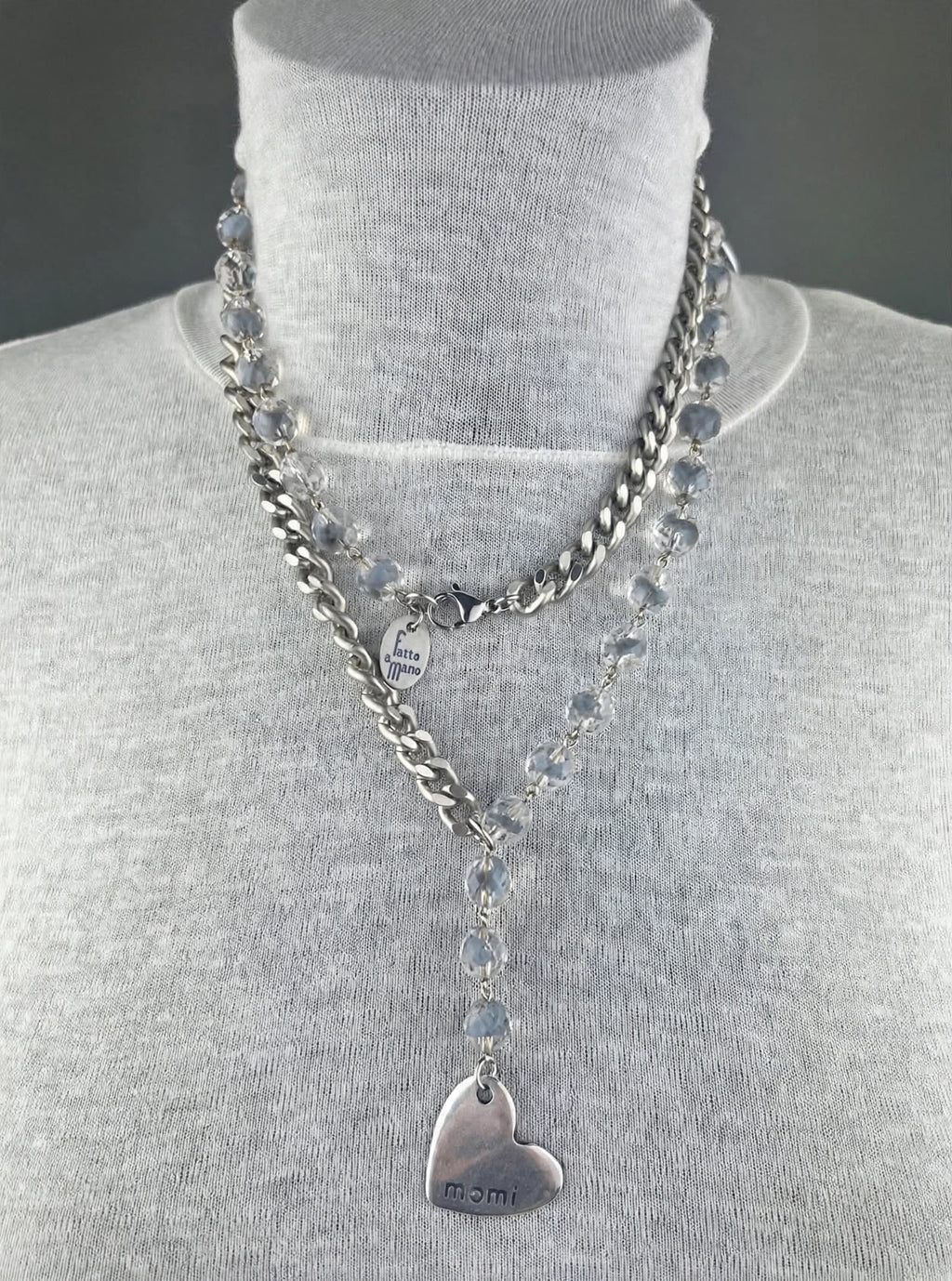 MOMI - COLLANA FRANCESCA CUORE
