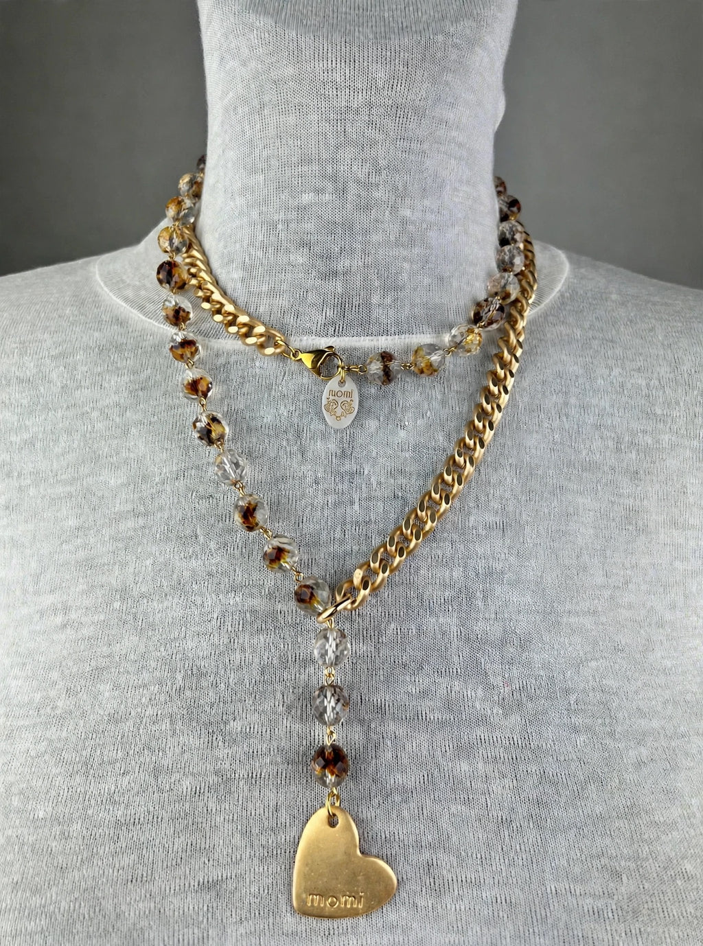 MOMI - COLLANA FRANCESCA CUORE