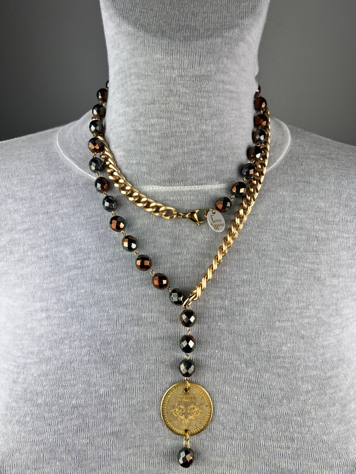MOMI - COLLANA FRANCESCA MEDAGLIA