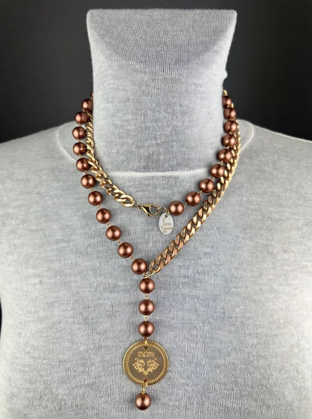 MOMI - COLLANA FRANCESCA MEDAGLIA
