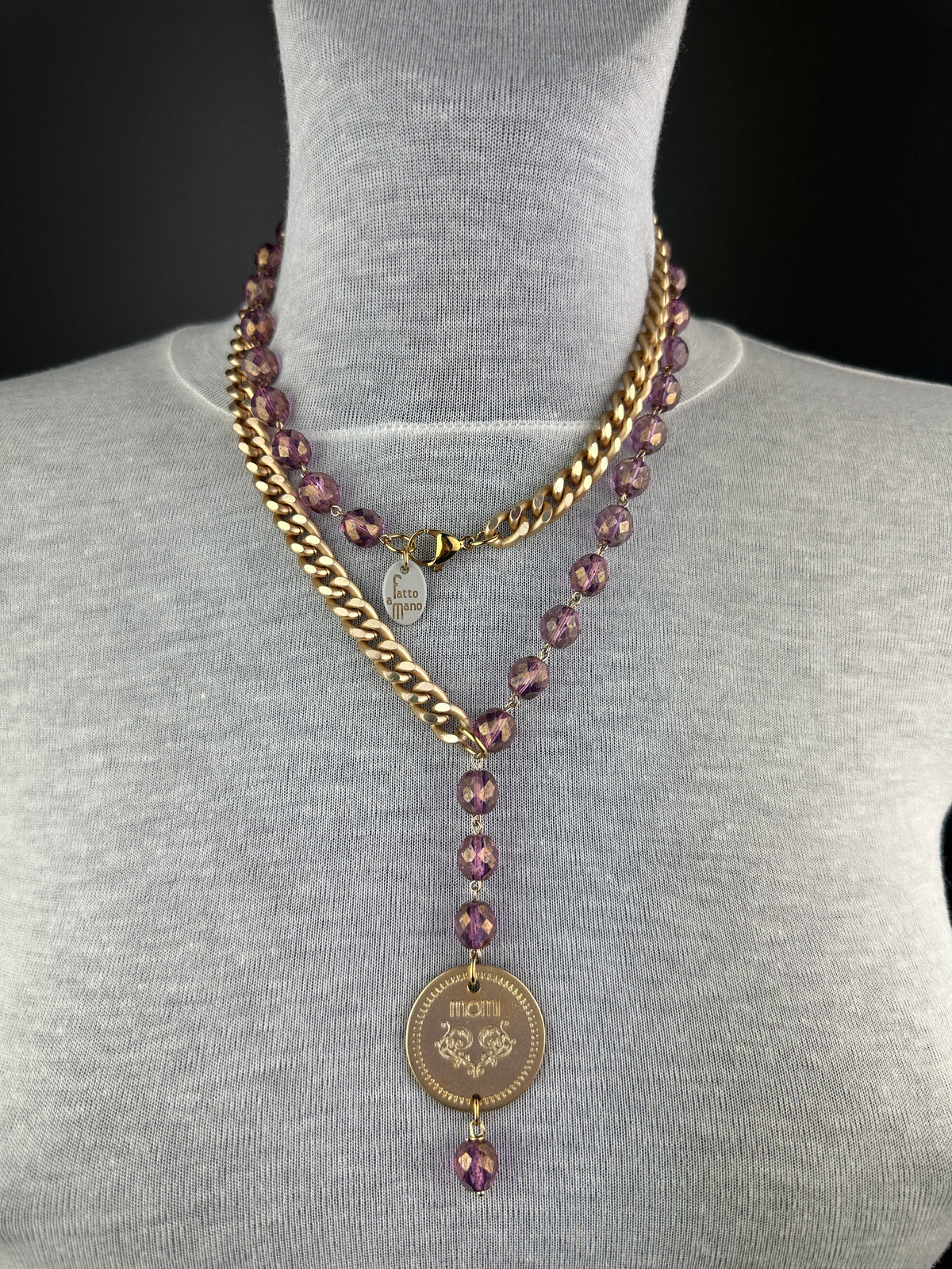 MOMI - COLLANA FRANCESCA MEDAGLIA